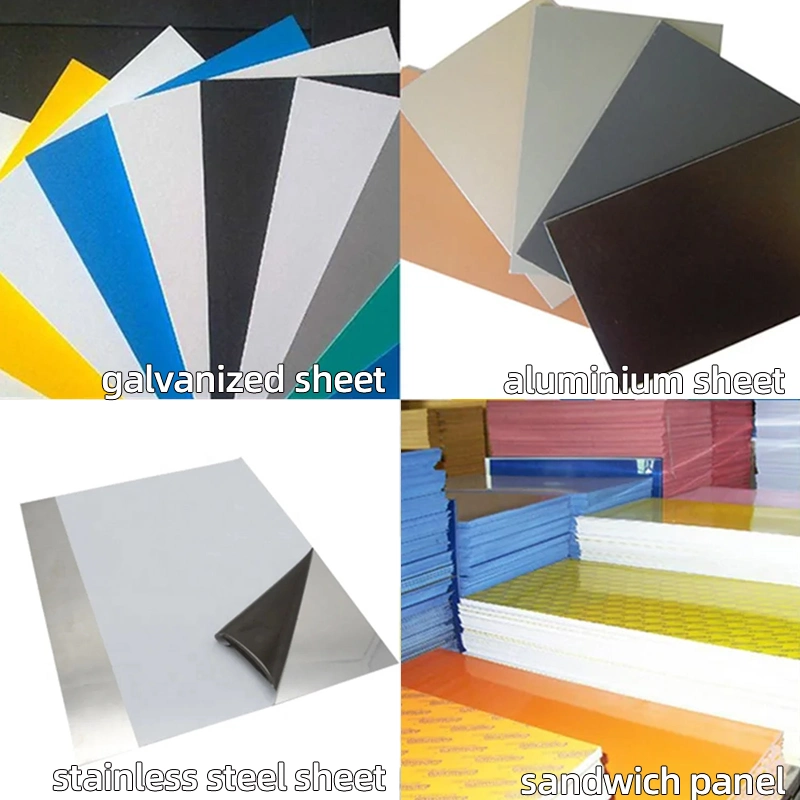 Black and White Adhesive Stainless Steel Protective Film for Laser Cutting
