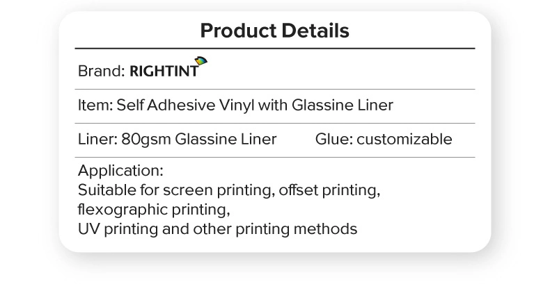 Flexographic Waterproof Rightint Carton OEM Stickers Flexo Printing Sticker Label