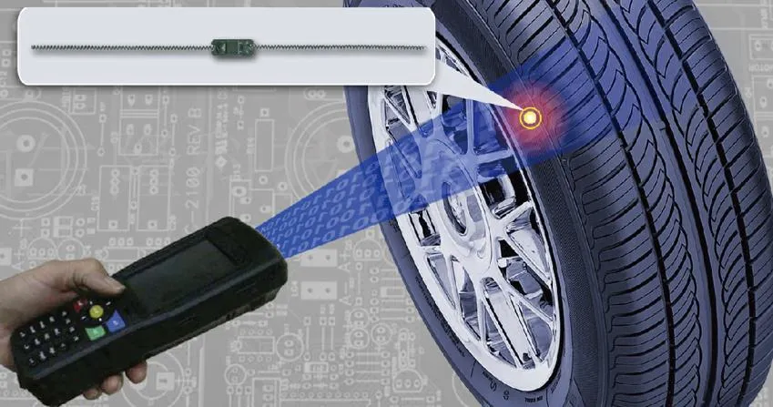 New Arrival RFID Tire Tag Labels for Vehicle Tyre Tracking and Management