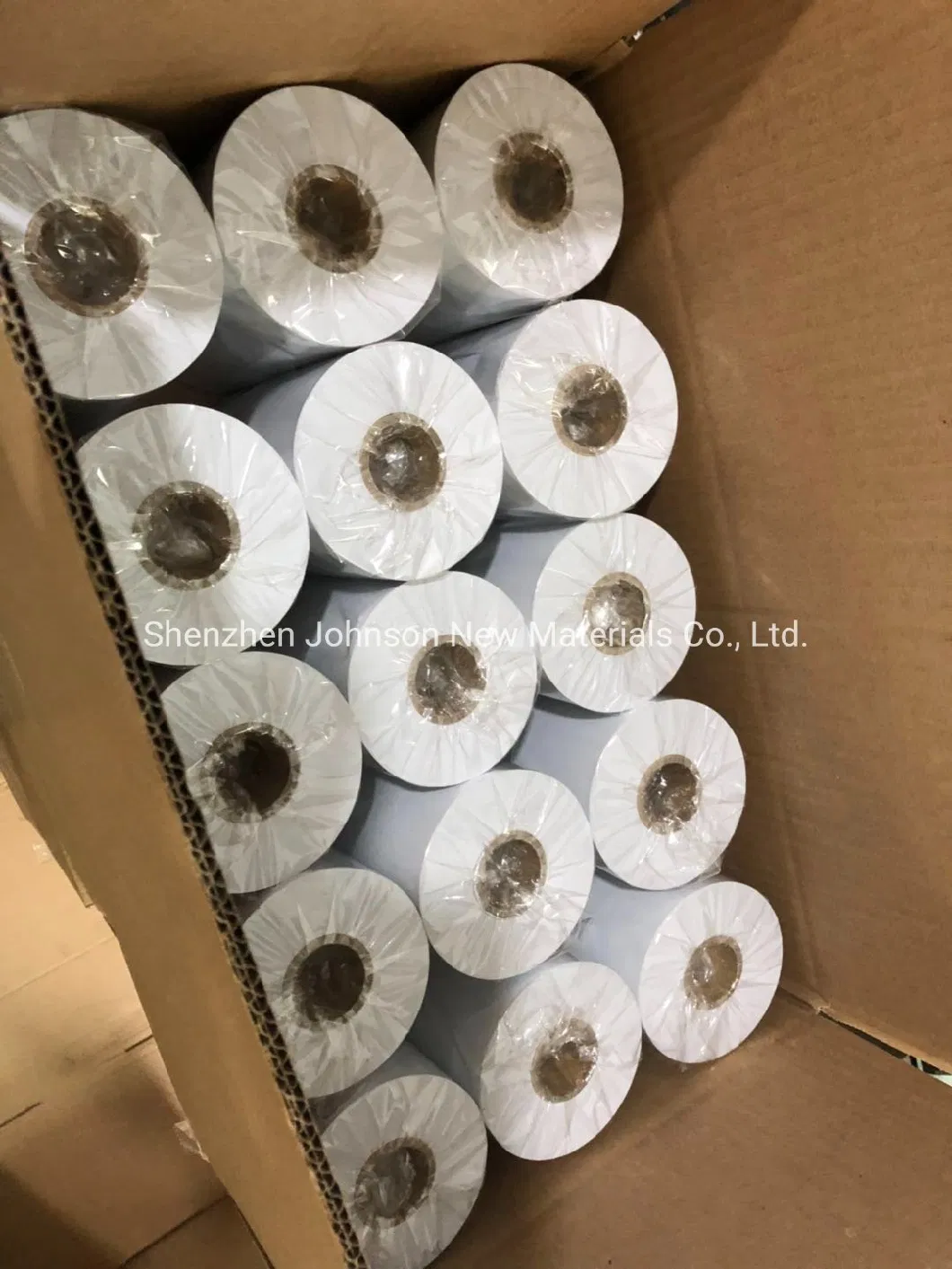 China Manufacturer Blank Direct Transfer Thermal Paper Roll Lineless Label for Digi Scale