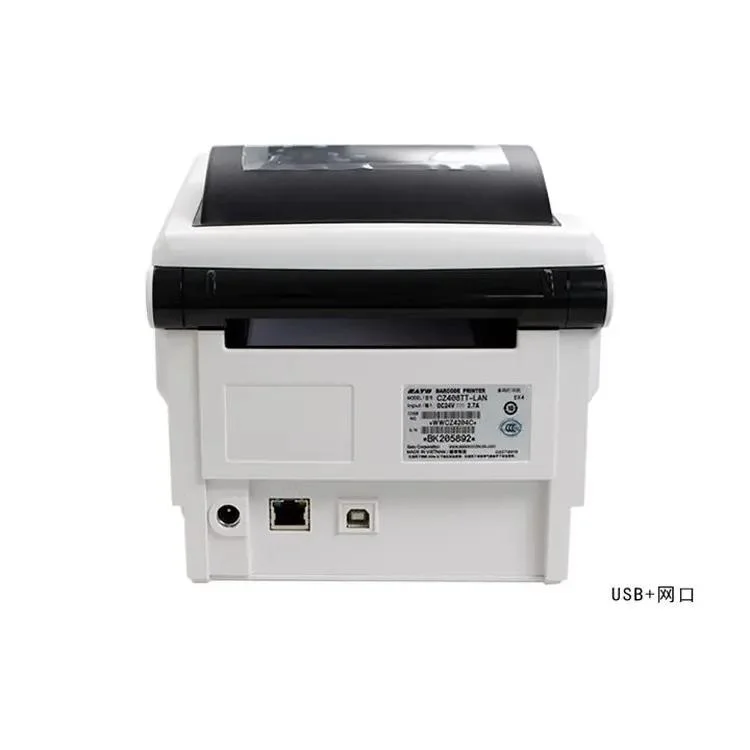 Original CZ408 Tt High Speed 152.4mm/S Direct/Thermal Transfer Label Printer