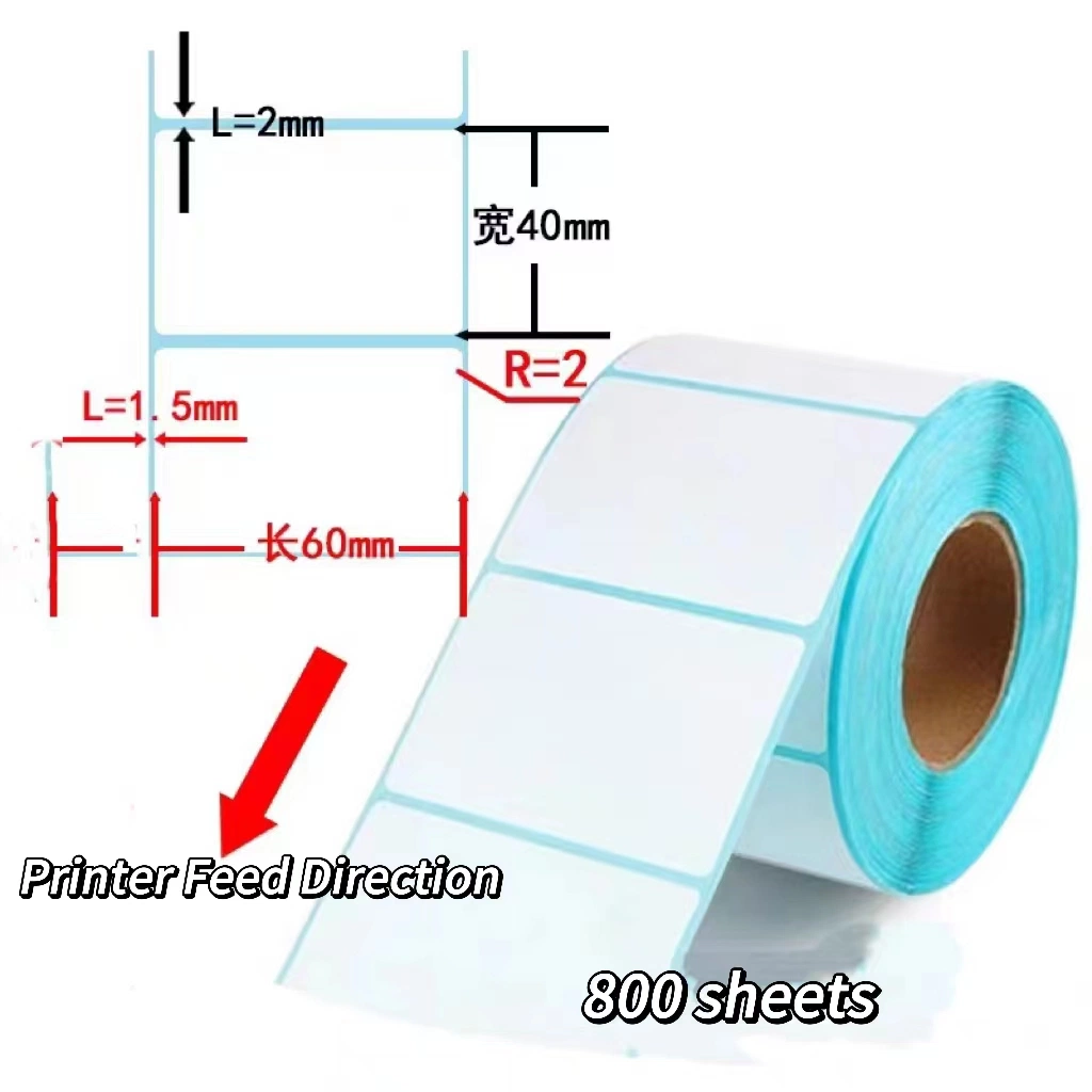 China Manufacture Eco Label Jumbo Roll Label Raw Material Self Adhesive Thermal Paper