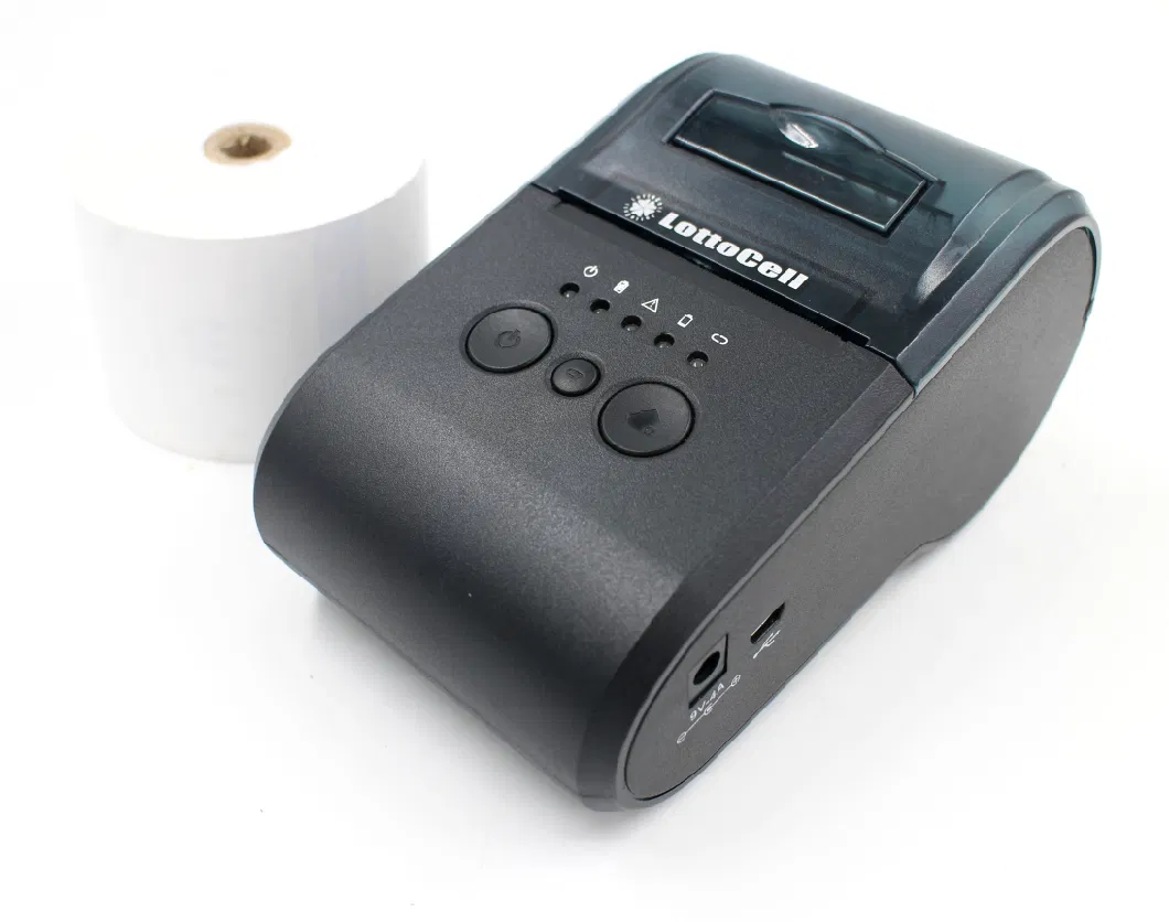 Factory 58mm Mini Portable USB Bluetooth Thermal Label Printer