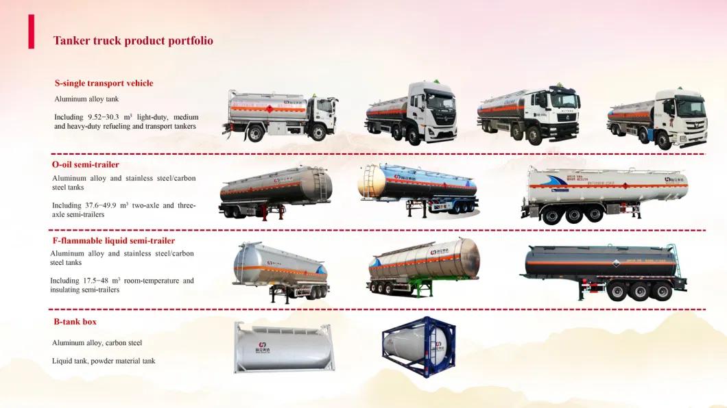 42 Cubic Stainless Steel Tank Liquid Transport Semi-Trailer