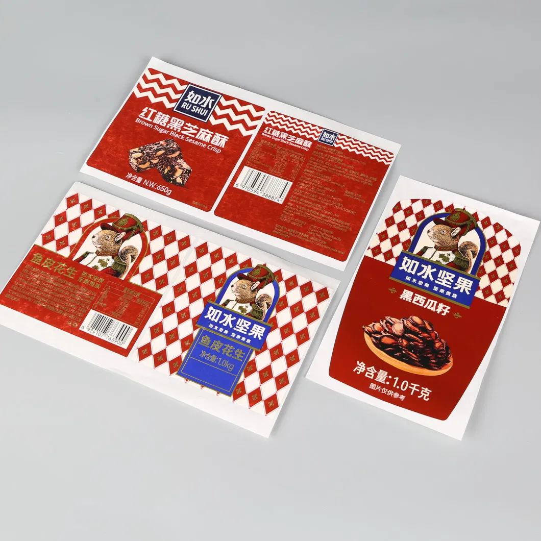 Customized Self-Adhesive Labels for Bottled Food and Drinks