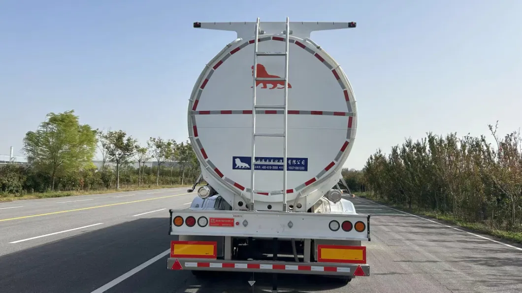 42 Cubic Stainless Steel Tank Liquid Transport Semi-Trailer