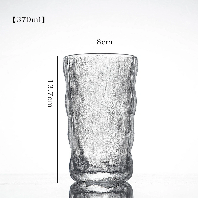 310ml 370ml Heat Resistant Glassware Sets Glacial Grain Glasses Cups for Drinking Water Wine Whisky Mugs