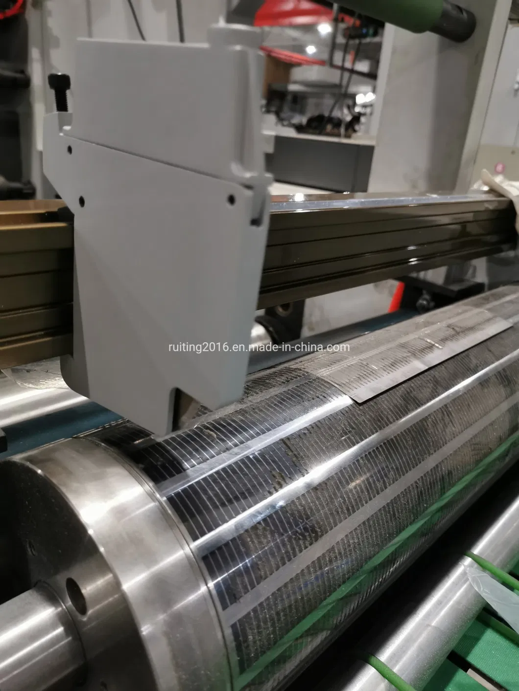 Self Adhesive Thermal Labels Single Color Label Adhesive Roll Printing Machine with LED UV Dryer