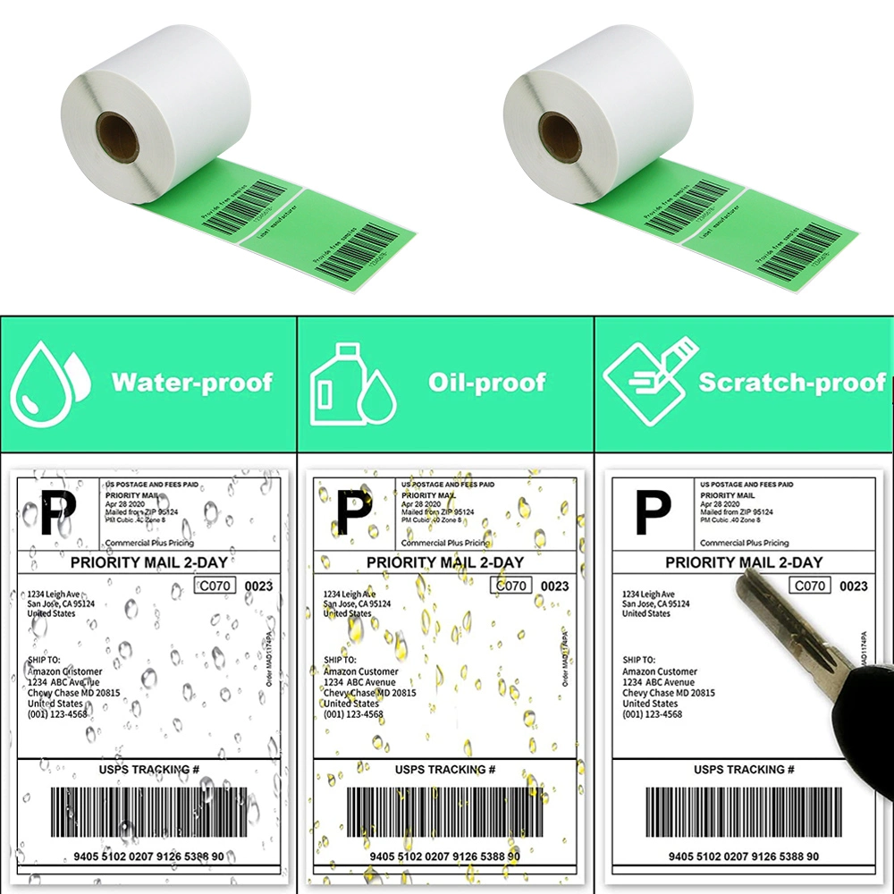 Custom Waterproof Blank Sticker Label Suppliers Stickers Color A4 Barcode Label Sticker HS Code