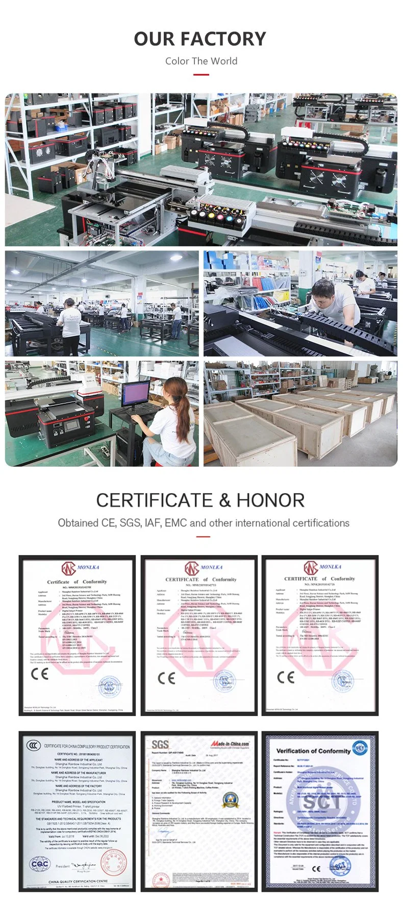 Commercial UV A2 Digital Printing Machine Embossing Card Coaster Printer Inkjet Label Printing Machinery