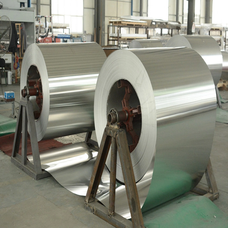 Single Sided Film Coated Aluminum Coil for Stamping 1050 Aluminum Coil