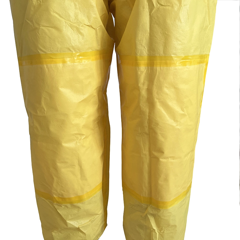 Type 3 Oil Proof Chemical Protective Clothing Lightweight Thickened Protective Coverall