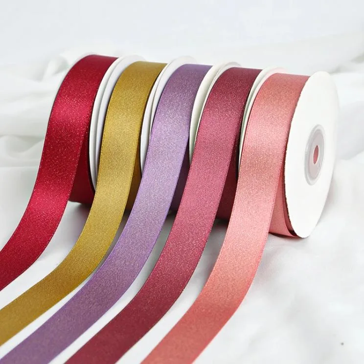 Pink Ribbon for Gift Wrapping, 1 Inch 25 Yards Hot Pink Ribbon Christmas Ribbon Pink Hair Ribbon Satin Ribbon for Hot Pink Ribbon Bows Wedding Decor Floral.