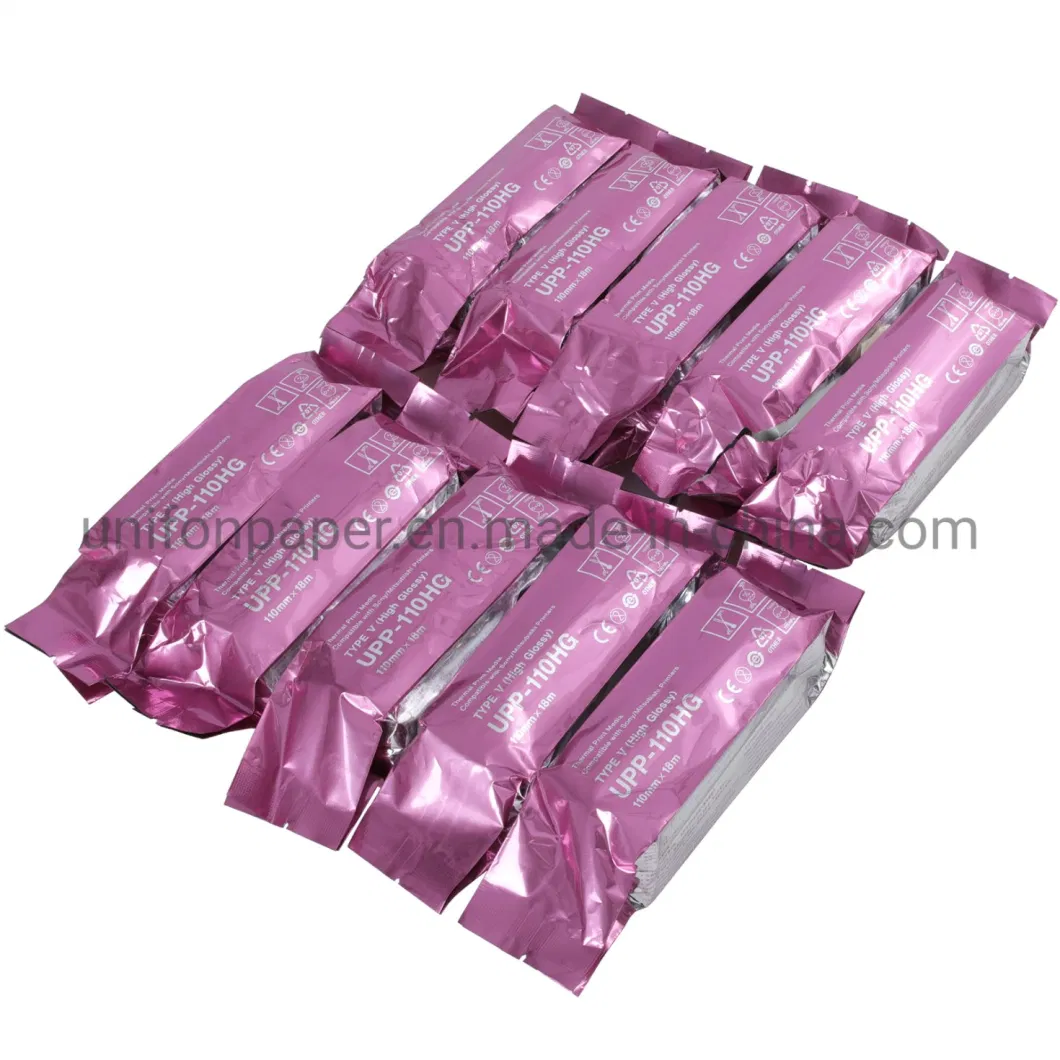 Ultrasound Printer Paper Glossy Thermal Upp-110hg Upp-110s Paper for Sony MD400 Ultrasound Machine