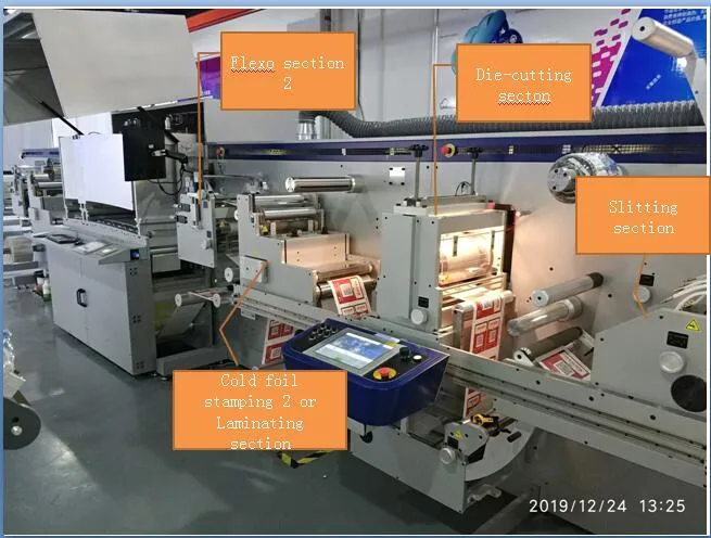 7-Color Digital Printing Machine UV Inkjet Label Printer Rg Plus