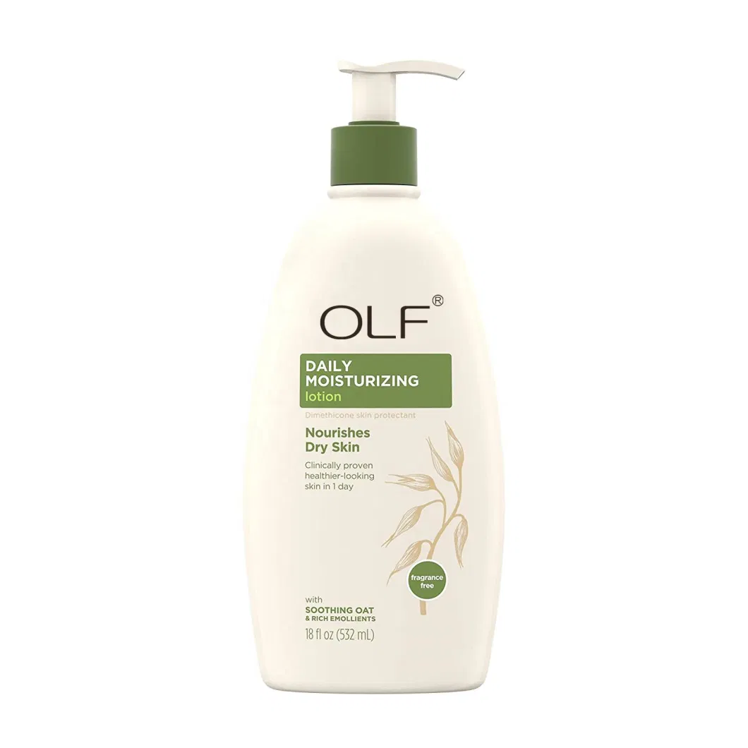 Private Label Moisturizing Body Lotion with Soothing Oat and Rich Emollients to Nourish Dry Skin