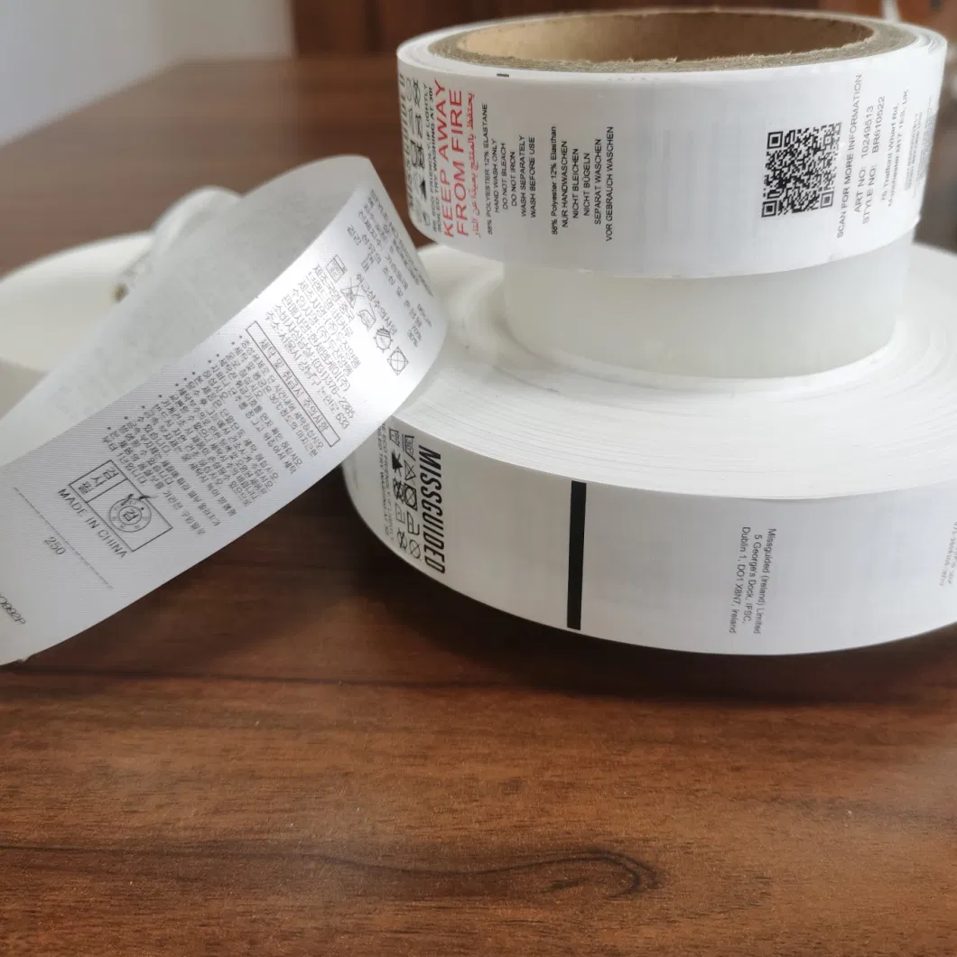 Full Color Front Back Automatic Digital Fabric Label Printer
