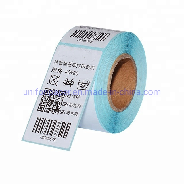 Custom Barcode Thermal Transfer Roll Label Adhesive Sticker Shipping Label