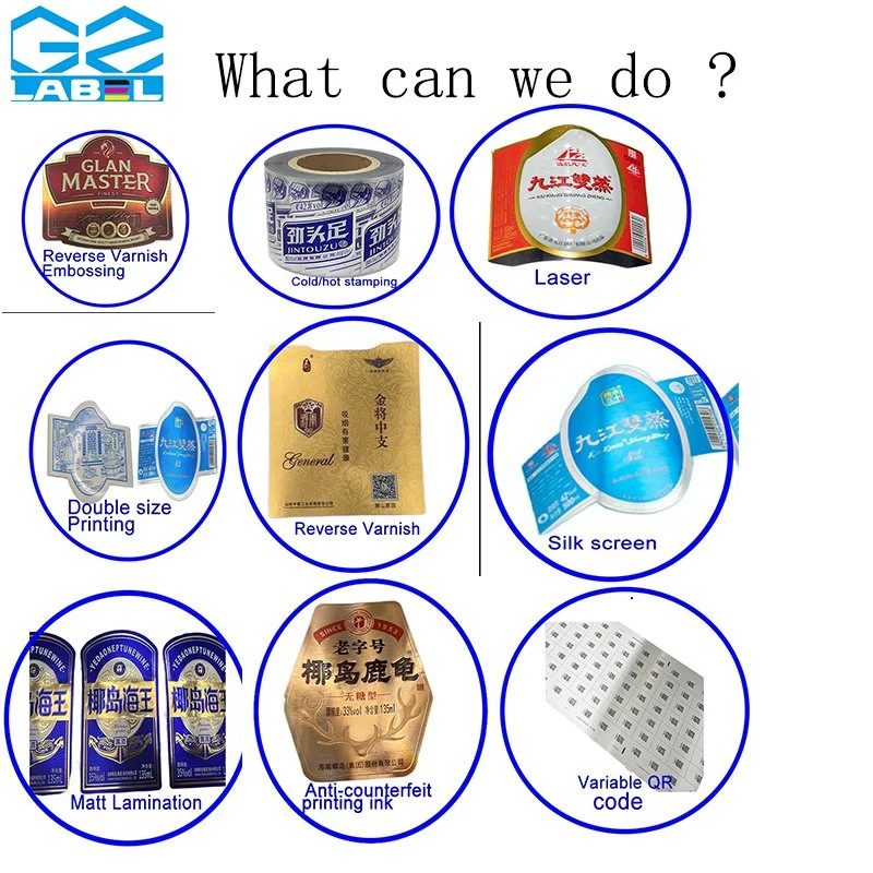 Manufacturer Price Wet Wipe Tissue Sticker Label Waterproof Removable Adhesive Sticker Label