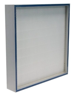 (H13, H14) Mini Pleated Air Filter Liquid Tank Top Gel Seal HEPA Filter for Clean Room