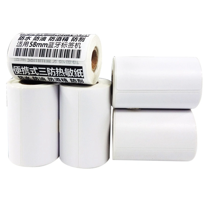 Custom Self-Adhesive Paper Transport Label Printer 4X6 Direct Thermal Paper Label
