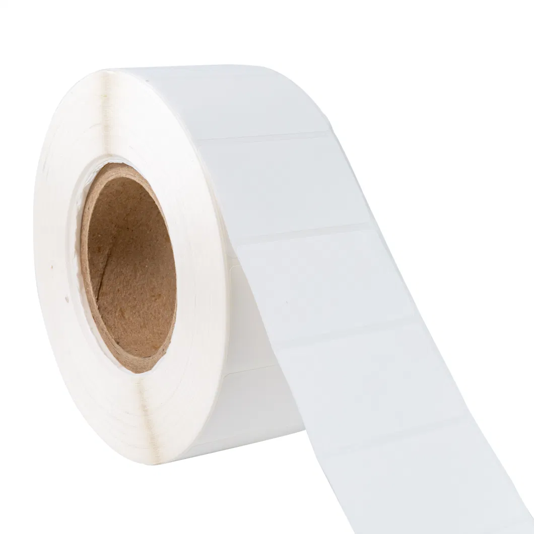 Blank Direct Thermal Transfer Paper Roll Sticker Self Adhesive Label