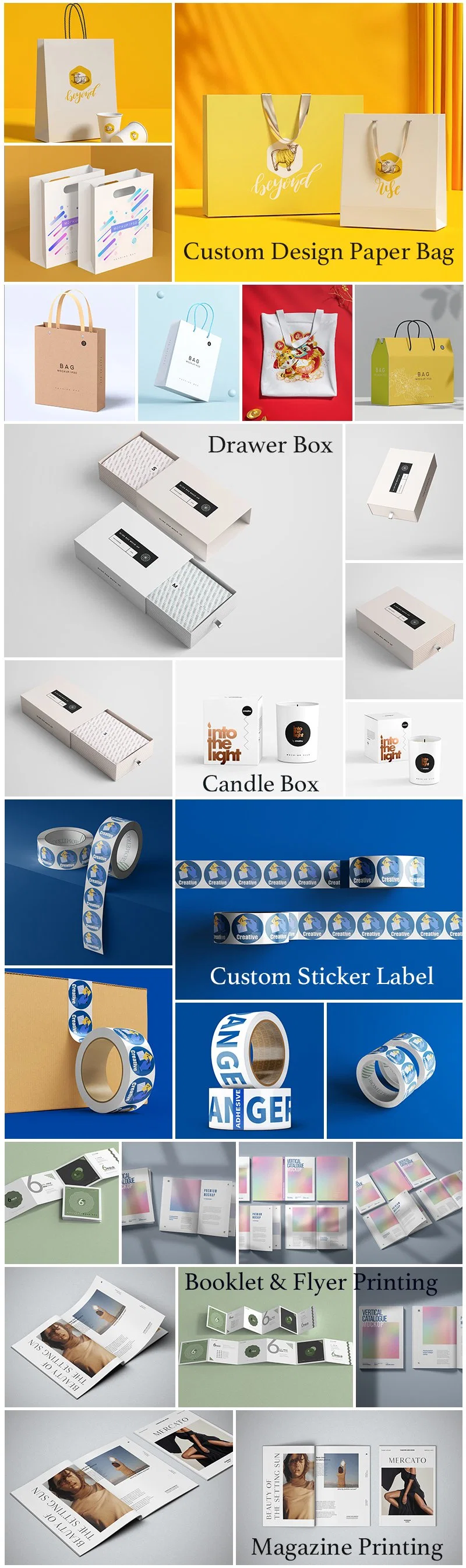 Custom Printing Self-Adhesive Vinyl Bottle Packaging Barcode Logo Labels