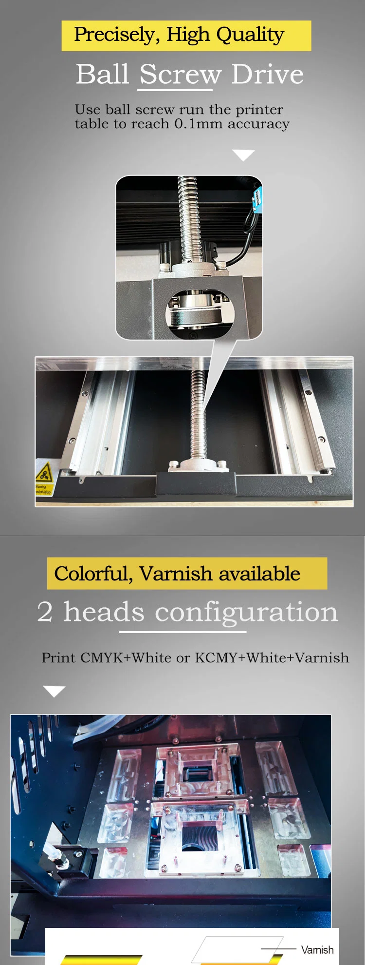 4060 Plus Impresora UV Vidrio Inkjet Printers UV Dtf Transfer Ab Crystal Label Printer
