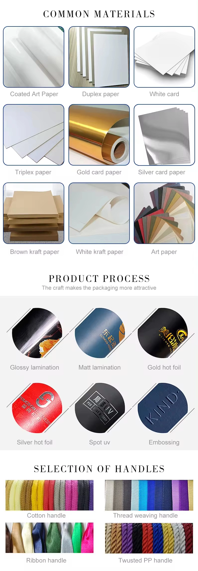 Wholesale Boutique Private Label Elegant Luxury Jewelry Gift Wrapping Shopping Paper Bag