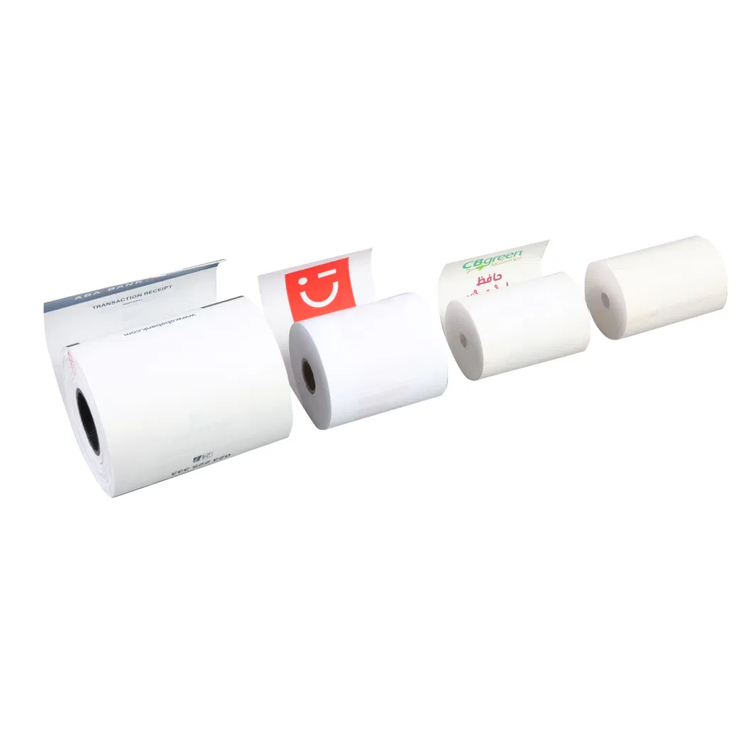 Thermal Paper in Small Rolls Used as Receipts in Banks, Shops Restaurant, Transportation