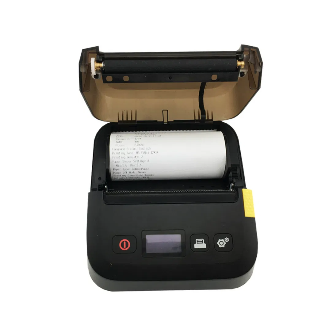 Bt+USB Rechargeable Battery Mobile Portable 4 Inch Thermal Label Printer Hcc-L52