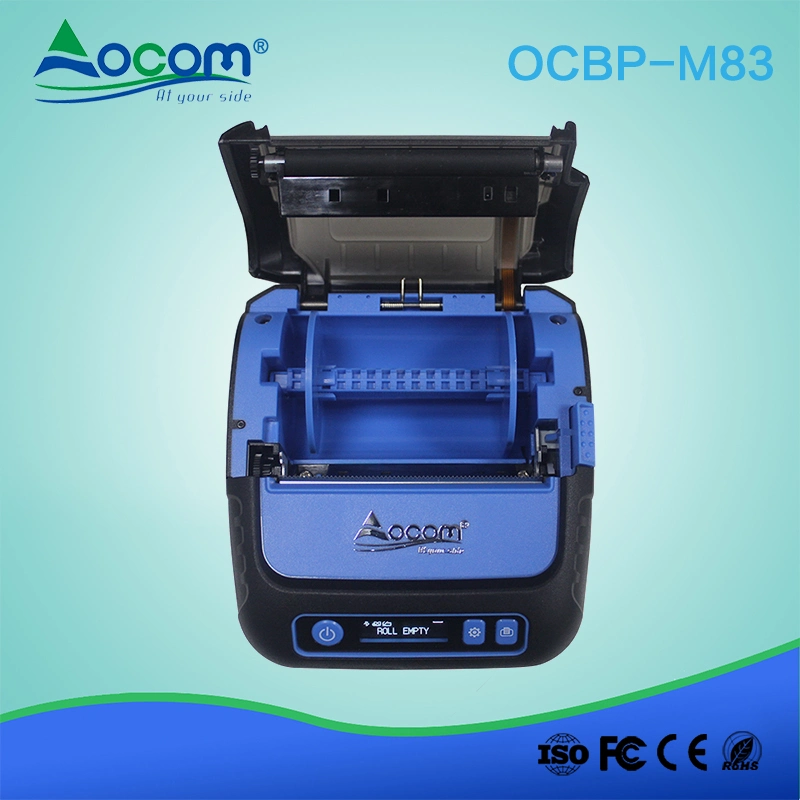 Industrial IP54 80mm Mini Bluetooth Thermal Barcode Label Printer