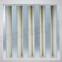 Air Conditioning V-Cell HEPA Air Filter (H12/H13/H14) Cartridge Filter for Dust Collector