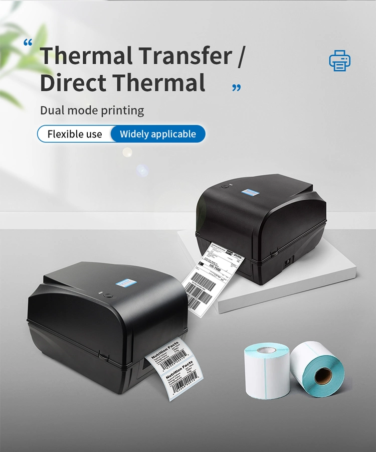 Xprinter XP-TT325B/XP-TT335B Thermal Transfer Label Barcode Desktop Machine Printer Label Printer