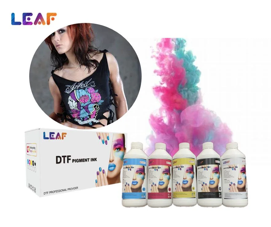 Manufacture Water Based Leaf Inkjet Printer Heat Transfer Dtf Pigment Ink Lf-Pb470