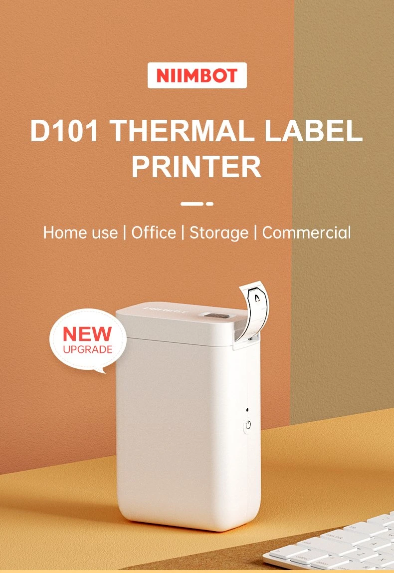 Niimbot D101 Mobile Label Printer Smart Mini Wireless Thermal Printing Machine