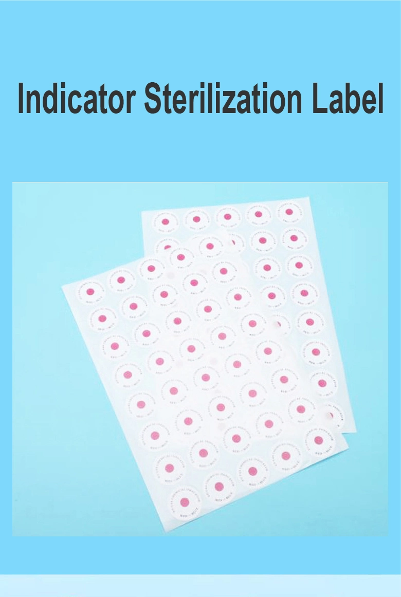 Medical Self Adhesive Chemical Eo Gas Sterilization Indicator Label