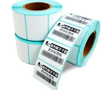 Top Coated Thermal Self-Adhesive 20 30*10 40*60 50*25 Amazon Fba Label Paper Sku Barcode Paper