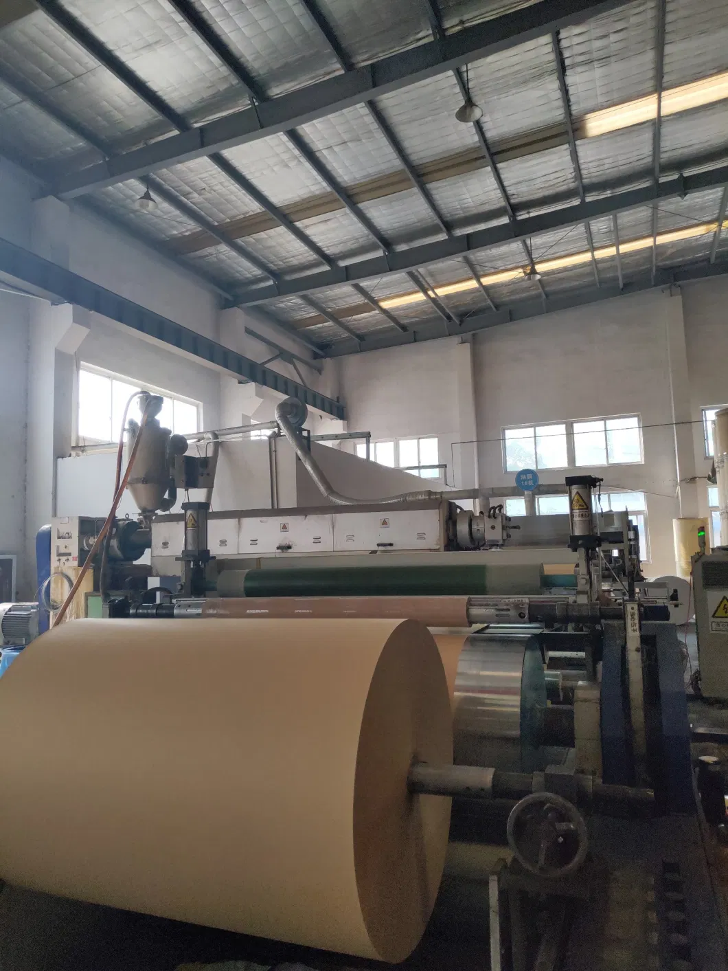 75mic PP Synthetic Paper Flexo Jumbo Roll PP Label Jumbo Roll for Printing Machine