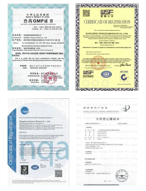 Calf Diarrhea 5 Way Test Coronavirus-Rotavirus-Cryptosporidium-Giardia-Escherichia Coli K99 Antigen Combo Test