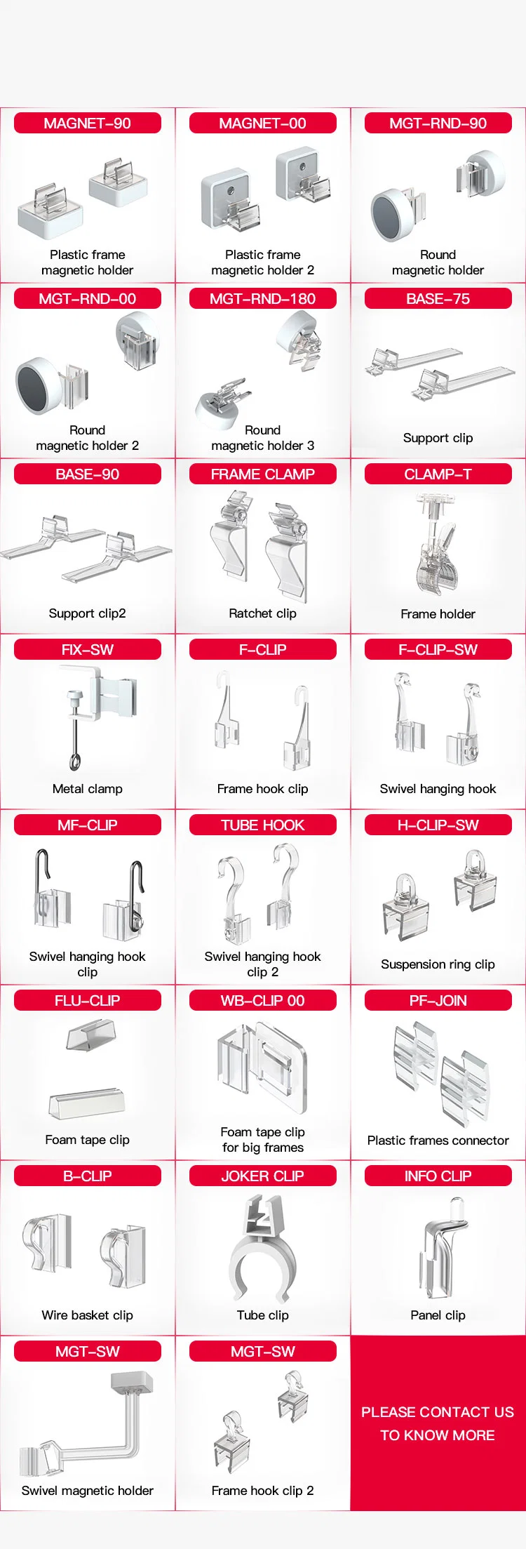 Supermarket Metal Shelf Plastic Advertising Price Label Holder