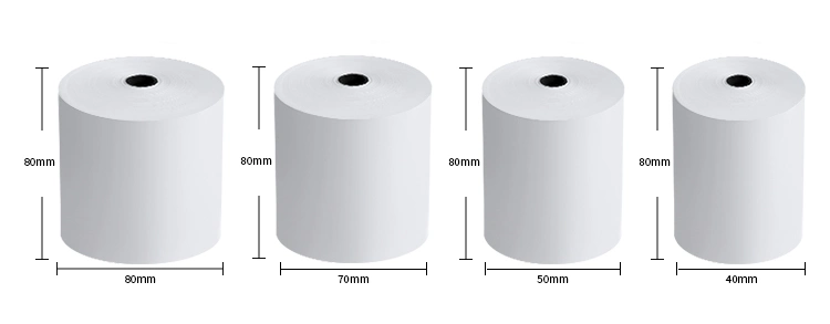 Wholesale Cheap Custom 80*80 Thermal Paper Jumbo Roll