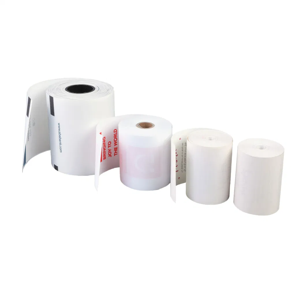 Thermal Paper in Small Rolls Used as Receipts in Banks, Shops Restaurant, Transportation