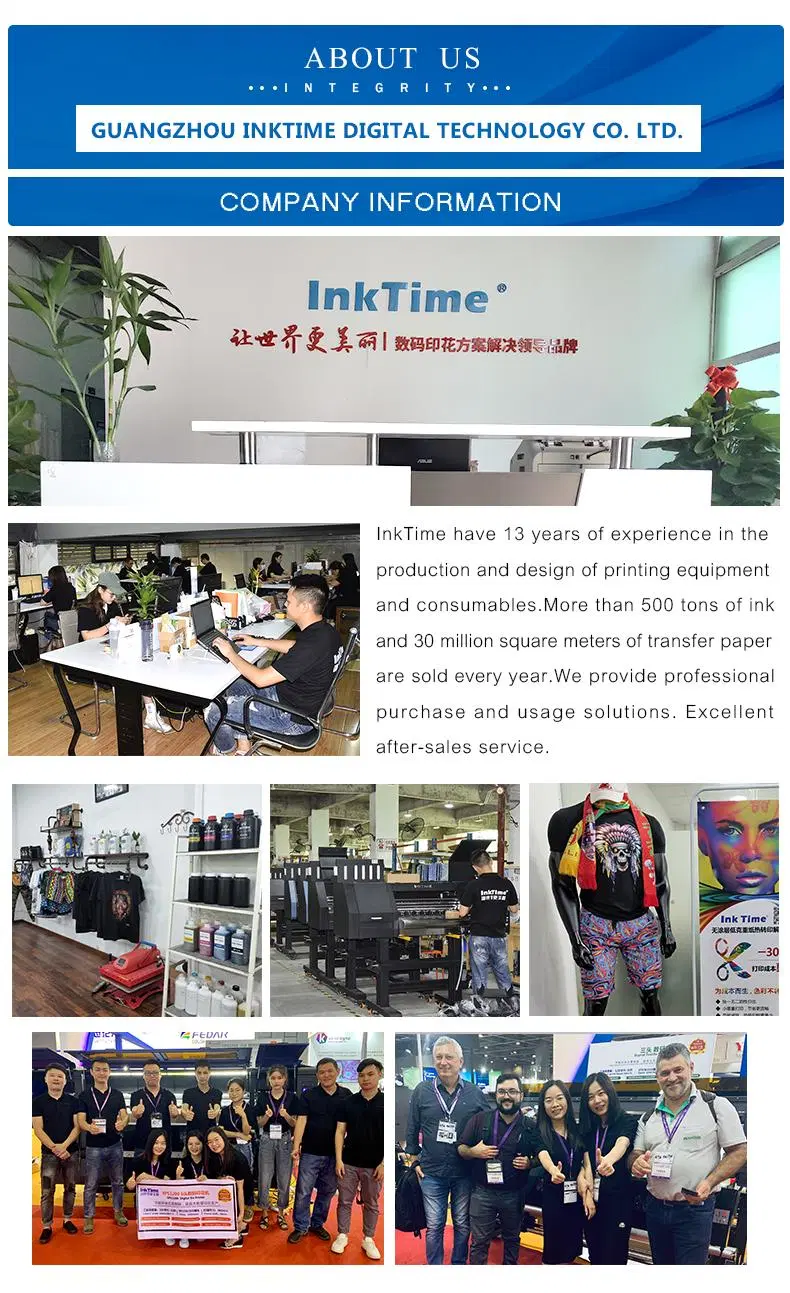 Inktime High Quality UV Curable Ink UV Inkjet Ink Machine Ink