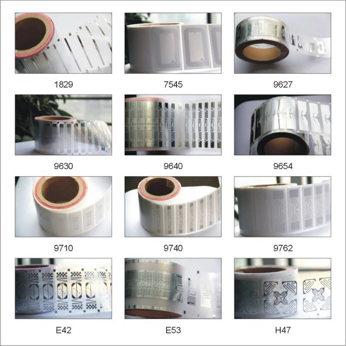 Logistic Warehouse Management Programmable EPC Gen2 UHF RFID Labels