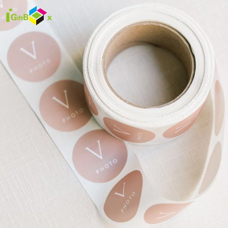 Custom Printing Self-Adhesive Vinyl Bottle Packaging Barcode Logo Labels