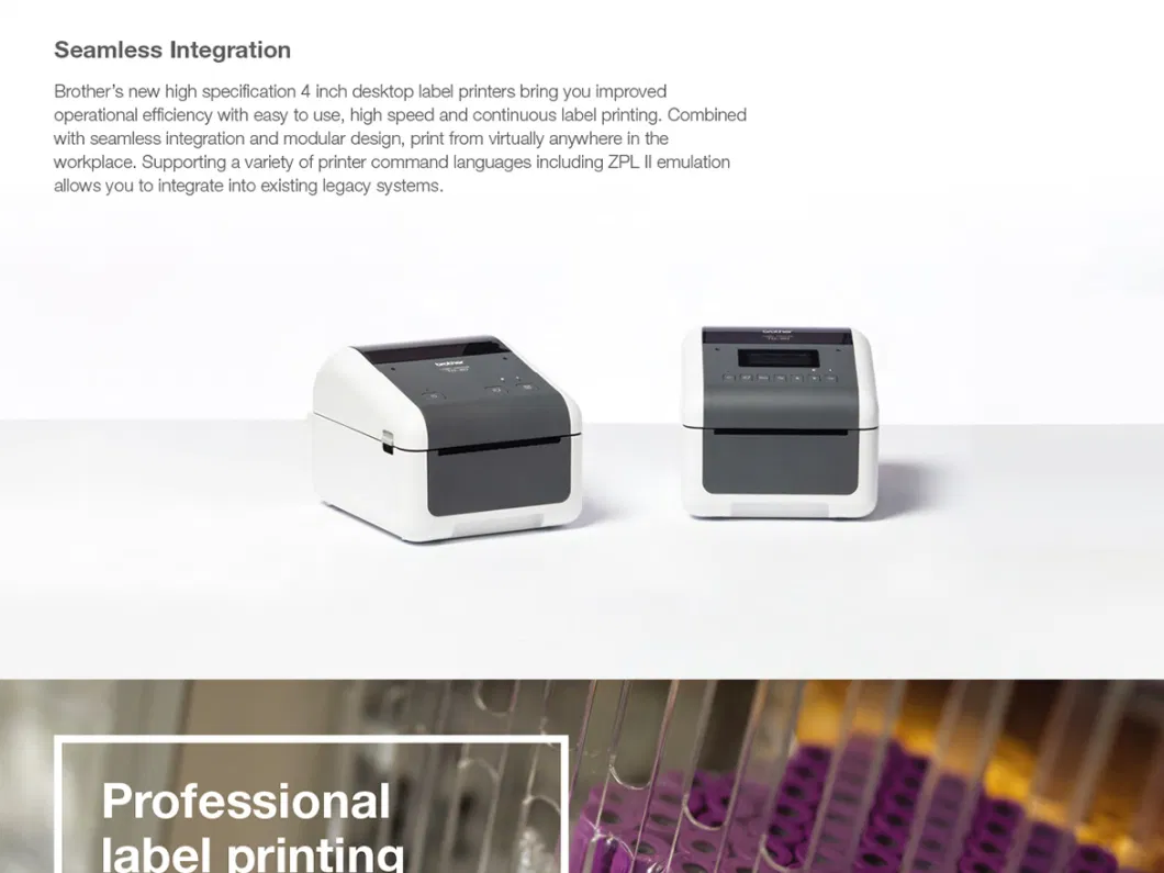 Barcode Thermal Transfer Sticker Label Printing High-Precision Printer