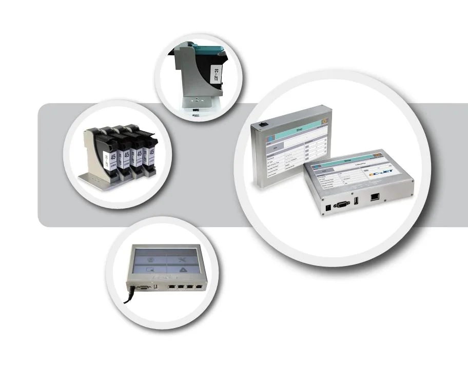 Label Printing Machine High Resolution Inkjet Printer for Barcode (ECH700)