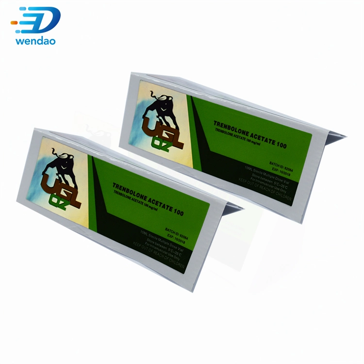 Chinese Factory Price Pharmaceutical Test Tube Labels Vial Labels
