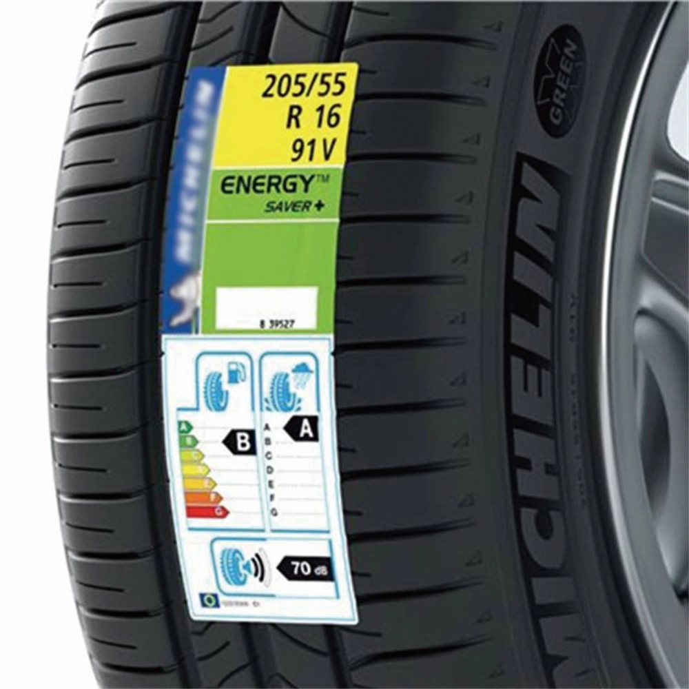 China Printed Plastic Self Adhesive Tire Label